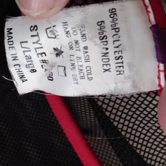 Nea Sexy Sheer Bodice sleeveless blouse with sequins Size Large - Picture 7 of 8